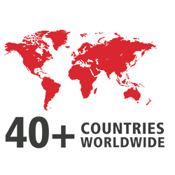 Coreworx is used across 40 countries world wide